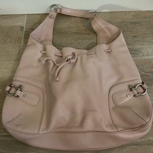Vintage Burberry hobo bag